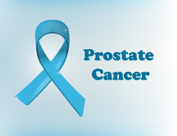Prostate Cancer Blue Awareness Ribbon Background. World Prostate Cancer Day concept. In healthcare concept. Prostate cancer awareness month. Vector Illustration.